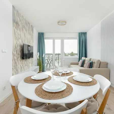 アパート Marina Sea View - By Jantar コウォブジェク